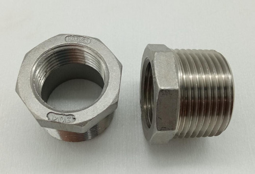 Reduccion Bushing Inox T304 150# De 1 1/4 X 3/4 Pg