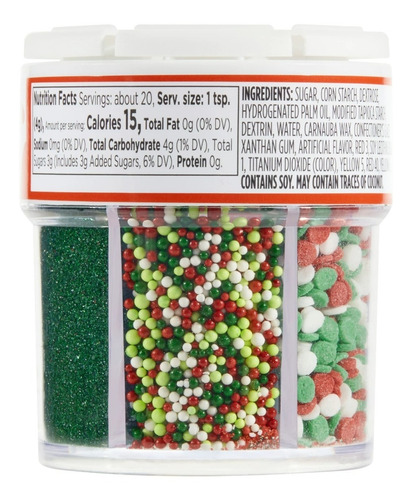 Dulces Chispitas Chochitos Para Decorar Postres Navidad Imp