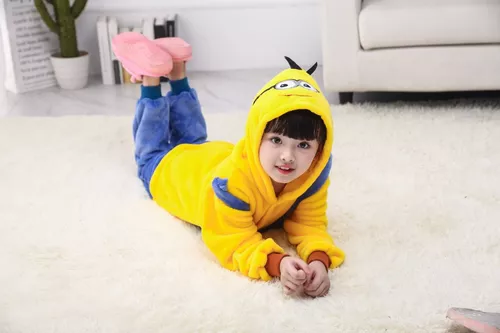 Pijama Mameluco Minion Kigurumi Disfraz Cosplay Minions Niño