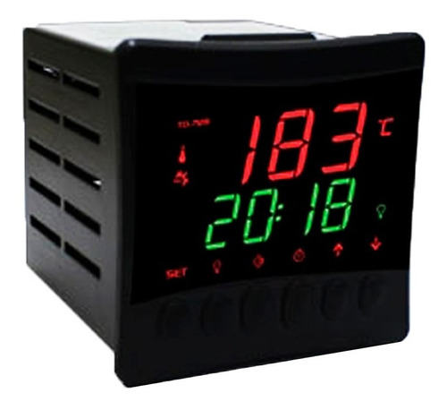 Control De Temperatura Para Hornos 72x72 / Timer-lus-vapor To712-b Full Gauge