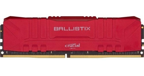 Memoria Ram Crucial Ballistix Ddr4 16gb 2666 Red Bulk