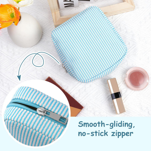 2pcs Bolsa De Maquillaje Portátil Bolsa De Cosméticos Mini