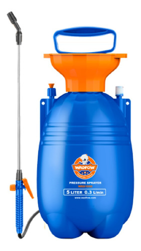 Pulverizador Fumigador 5l Wadfow Wrs1550 Color Azul