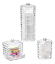 Comprar Organizador De Algodón Desmaquillante, Hisopo 3 Pcs