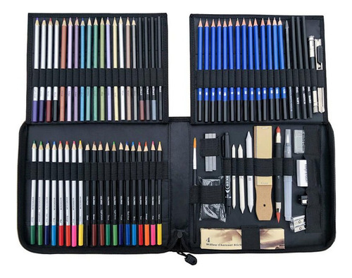 Professional Art Sketching & Drawing Pencil Set 83-pack