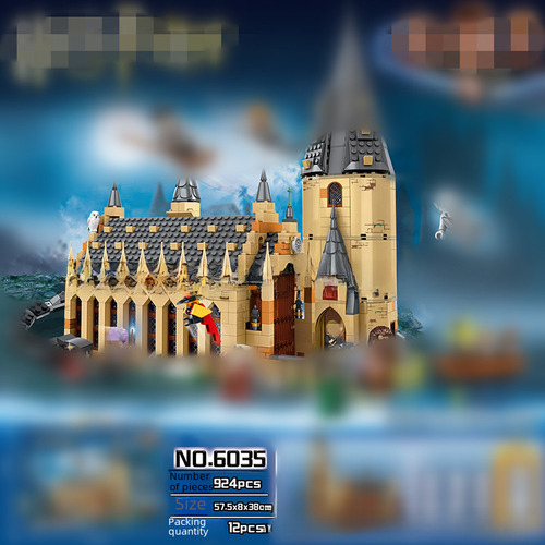 Concurso De Quidditch 6061 - Castillo De Hogwarts De Harry P