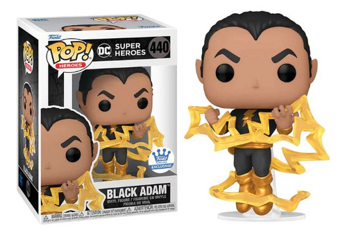 Funko Pop Black Adam (440) Super Heroes Exclusivo - Dc