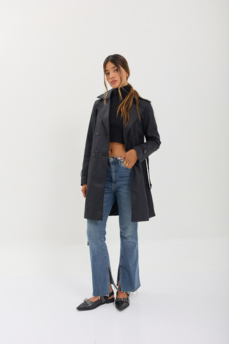 Trench Mujer Elegante 3/4 I Am