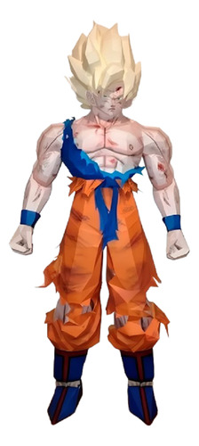 Projeto Goku Ssj2 Em Tamanho Real (dragon Ball) Desblqueado