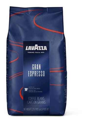 Café Lavazza Gran Espresso 1 Kg, 6 Piezas