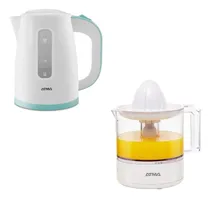 Comprar Combo Desayuno Pava Atma Corte Autom + Exprimidor Jugo Atma