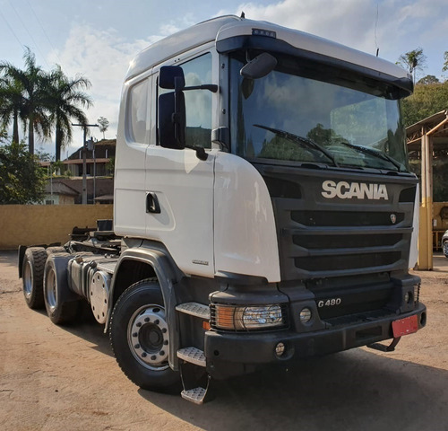   Scania G 480 6x4 Ano 2016 C/ Retarder Traçado 