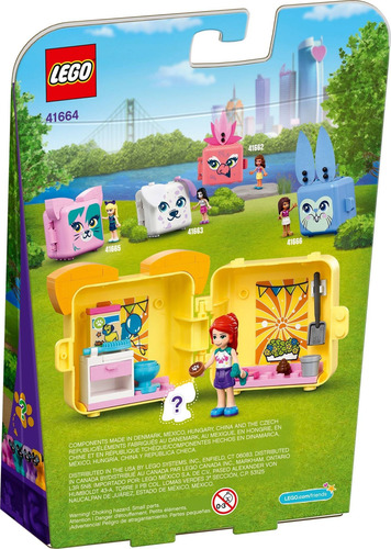Kit De Construcción Lego Friends Cubo Carlino De Mia 41664 Cantidad de piezas 40