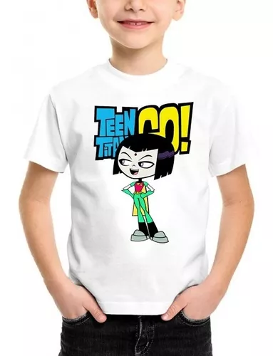 Camiseta Infantil Blusa Criança Jovens Titãs Ravena e Mutano