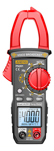 Pinza Amperimétrica Aneng Pn201 Para Transmisión De Voz, 400