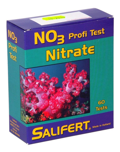 Test De Nitratos No3 Salifert Acuarios De Agua Dulce/marinos