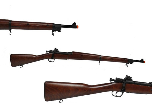 Airsoft Rifle M1903 Springfield S&t A3 Fullmetal Madeira