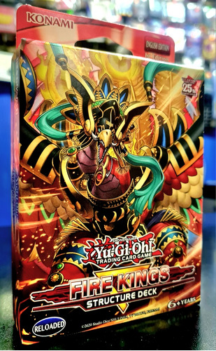 Yugioh Structure Deck Fire Kings 2023 Inglés