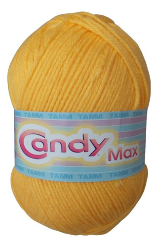 Estambre Candy Max Tamm Madeja De 200 Grs Crochet Color Amarillo