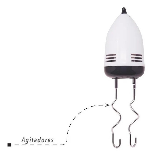 Imagen 2 de 7 de Rca Batidora De Mano 7 Velocidades Rc-093