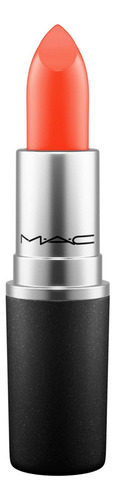 Labial Maquillaje Mac Amplified Creme Lipstick 3g Color Morange