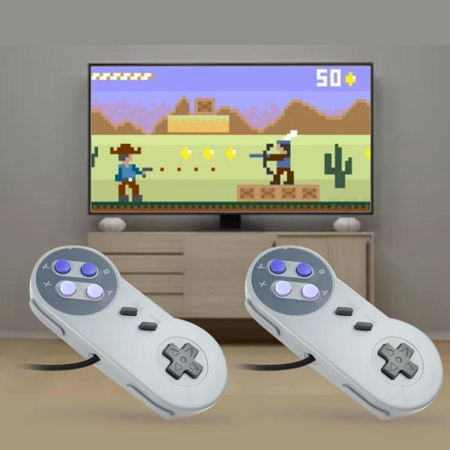 Controlador Usb G-tron 2 Pcs Joystick Retro Snes Pc