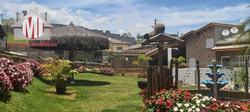 Linda Chácara Com 2 Dormitórios, Piscina, Área Gourmet, À Venda, 500 M² Por R$ 650.000 - Zona Rural - Pinhalzinho/sp - Ch0877