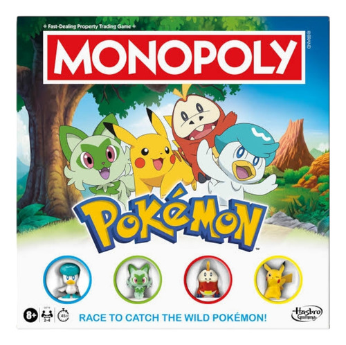Monopoly Pokémon Hasbro Gaming En Español
