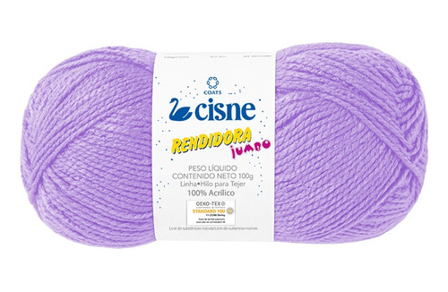 Lana Cisne Rendidora - Ovillo 100 Gr X5un Colores Surtidos