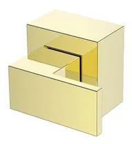 Comprar Acabamento Quadrado Para Registros De Pressão Base Deca Gold Acabamento Brilhante Cor Dourado