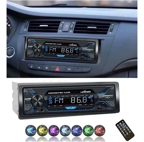 Rádio Som Automotivo Bluetooth MP3