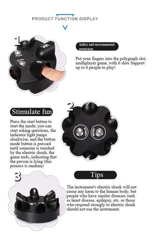 Juguete De Juego S Electric Shock Finger Tricky