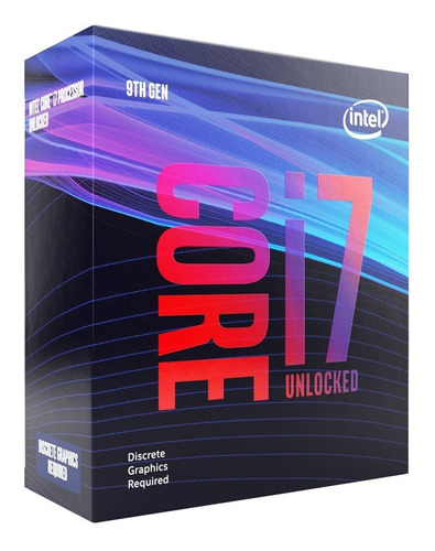 Procesador Gamer Intel Core I7 9700kf 4.9ghz Coffee Lga 1151