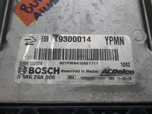 19300014 Buick Allure 2010 Pcm Computadora De Motor