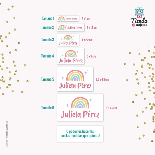 Diseño De Etiquetas Escolares Imprimibles Personalizadas