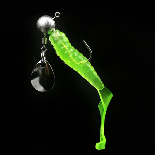 T 15pcs Head Spin Jig Heads Anzuelos De Señuelos Cebos Duros
