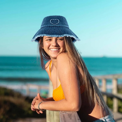 Sombreros De Mezclilla Para Mujer, Sombrero De Sol De Mezcli