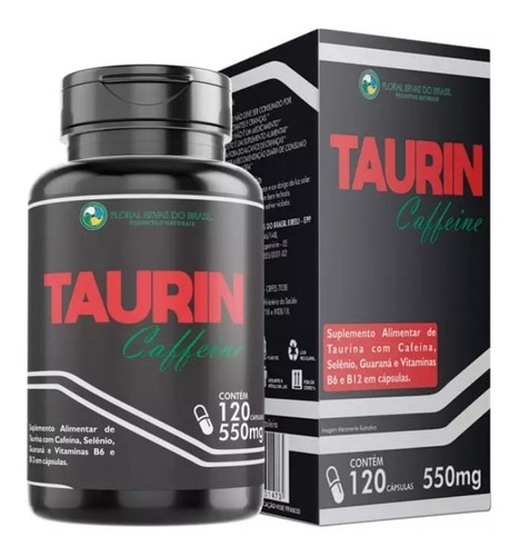 Termogênico Taurin Caffeine - Queima Gordura Taurina+cafeína Sabor Natural