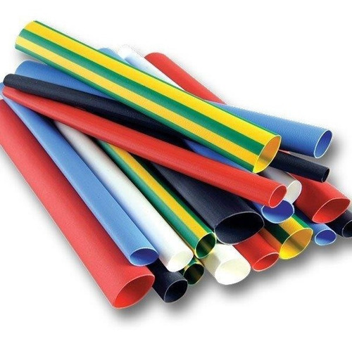 Imagem 3 de 4 de Espaguete/tubo Termo Retrátil Preto 15mm 10 Metros
