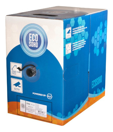 Cable Utp Eco Soho Cat 5e Interior/exterior X 305mts Glc