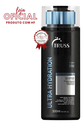 Truss Condicionador Ultra Hydration Danificado Ressecado