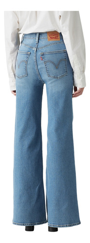Jeans Mujer Ribcage Bells Celeste Levis A7503-0014