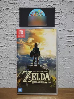 Zelda Breath Of The Wild Nintendo Switch Lacrado Físico