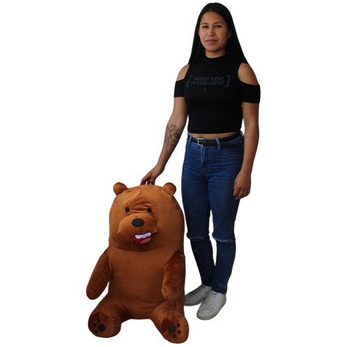 Coleccion Gigante Osos Pardo,polar Panda Escandalosos 80cm