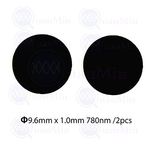 Filtro Infrarrojo Frío Quanmin De 9,6 Mm Y 1,0 Mm, Óptico De