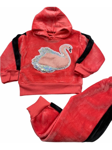 Conjunto De Buzo Niña Plush Micropolar / Moda Jogger Niña 