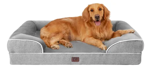 Cama Ortop dica Impermeable Para Perros Grandes Con Base Ant