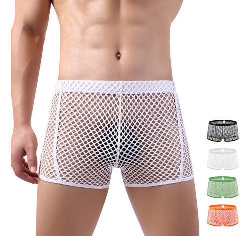 Boxer Para Hombre Moda Comodo Paquete 4 Piezas