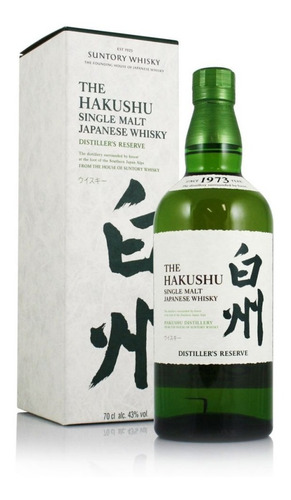 Whisky Japones The Hakushu Distillers Reserve 700ml Estuche