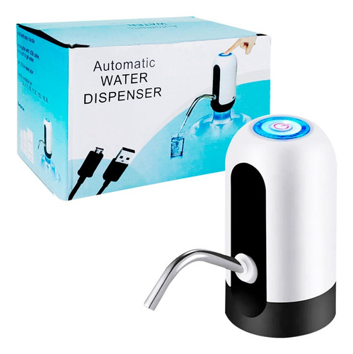 Dispensador De Agua Eléctrico Recargable Usb Bomba De Agua C